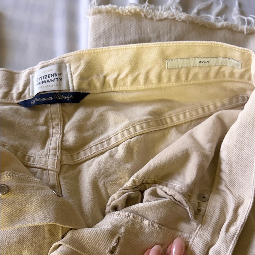 Citizens of Humanity Light Tan Jeans